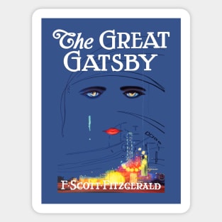 The Great Gatsby Cover Sticker